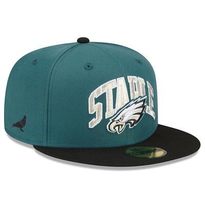 New Era Men's Black Philadelphia Eagles 2022 Sideline Ink Dye