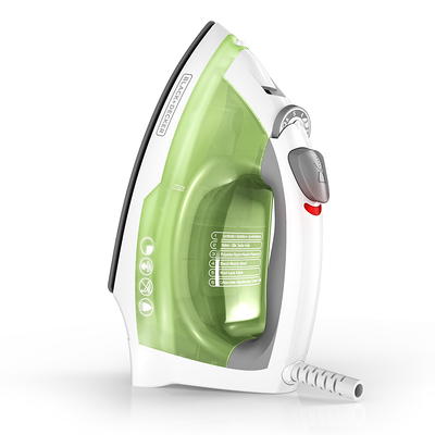 The Quilted Bear Mini Iron - Lightweight Mini Steam Iron with Ceramic Sole  Base Plate & Temperature Gauge For Use As A Craft Iron or Travel Iron