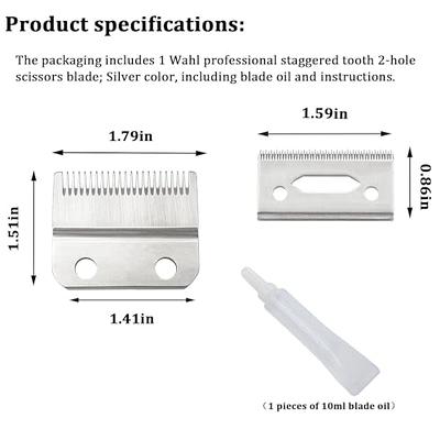  Wahl Professional 2-Hole Stagger-Tooth Clipper Blade