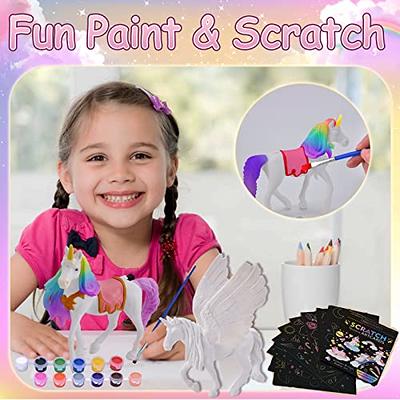 Craft Kits for 5 6 Years Old Girls, Art for Kids Age 7 8 9 10 Years Old  Birthday Presents for Children Unicorn Gifts for 11 12 Years Old Child Age  5 6