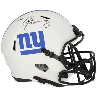 Lawrence Taylor Signed New York Giants Lunar Eclipse White Matte Riddell  Speed Mini Helmet