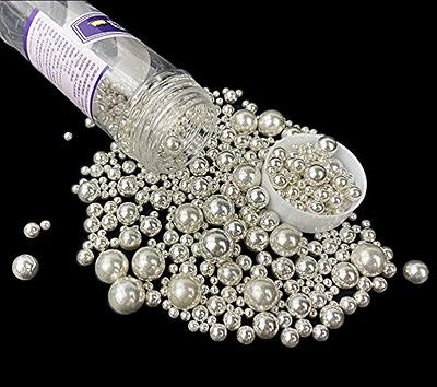 Edible Pearl Sugar Sprinkles Silver Candy 120g/ 4.2oz Baking Edible Cake  Decorations Cupcake Toppers Cookie Decorating Ice Cream Toppings  Celebrations Shaker Jar Wedding Shower Party Christmas Supplies - Yahoo  Shopping