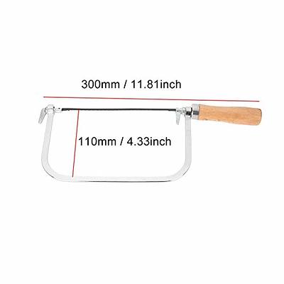 Coping Saw, Multi Purpose Adjustable U shaped Hand Saw Woodworking Saw,  U-shaped Hand Hacksaw Handle Tools With 5 Replacement Hand Saw Strings -  Yahoo Shopping