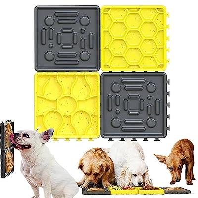 Dog Lick Mat or Cat Lick Mat, for Dog Crate Training & Dog Slow Feeders for  Boredom & Anxiety Reduction, Slow Feeder Dog Bowls