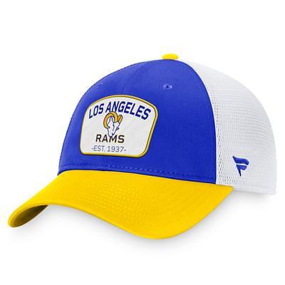 Los Angeles Rams Fanatics Branded Fundamental Vintage Trucker