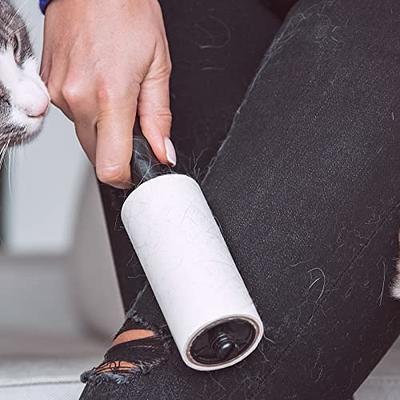 MR.SIGA Lint Roller,Extra Sticky Roller Pet Hair Remover with Easy Blue