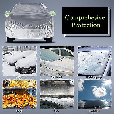 Waterproof Full Car Cover Windproof Snowproof Uv Protection Outdoor Indoor  Car Cover Universal Fit For Jeep Wrangler