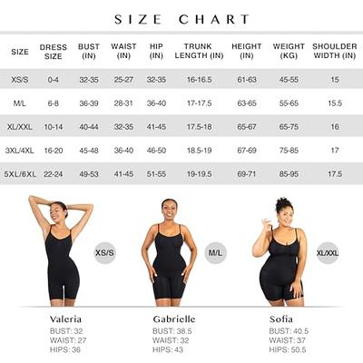 FeelinGirl Body Shaper Tummy Control Shapewear Plus Size Seamless Full  Waist Trainer Butt Lifter Bodysuit Back Support Black M/L - Yahoo Shopping