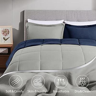 Utopia Bedding Queen Comforter Set (Grey) with 2 Pillow Shams - Bedding  Comforter Sets - Down Alternative Comforter - Soft and Comfortable -  Machine