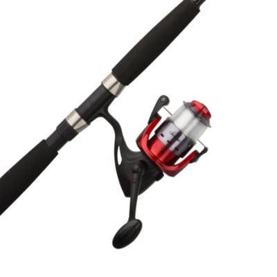 Fishing Rod and Reel Combo, Spinning Reel, Fishing Gear for Bass and Trout Fishing, Great for Kids, Green - Swarm Series by Wakeman