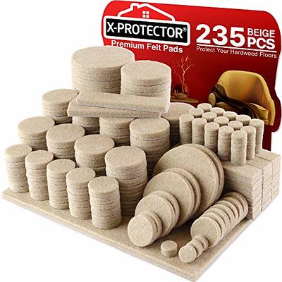 X-Protector Screw On Rubber Feet - 32 PCS 1.2 - Premium Non Slip