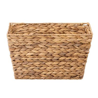 Buy Wholesale QI003503 Small Round Natural Woodchip Wooden Decorative  Storage Basket with Handle
