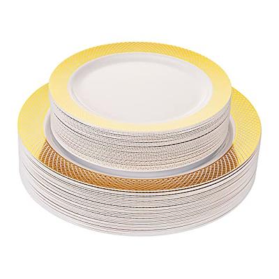 Trendables Light Pink Disposable Plates Set 60 Pack Light Pink