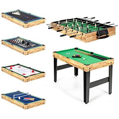 YDDS 7-in-1 Multi Game Table- Combo Game Table Set Included Foosball, Air  Hockey, Shuffleboard, Ping Pong, Chess, Bowling, and Backgammon for Home,  Game Room, Friends & Family - Yahoo Shopping