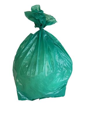 PlasticMill 25-Gallons Blue Outdoor Plastic Recycling Trash Bag
