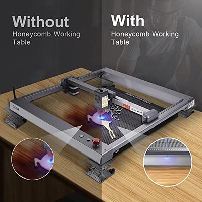 Honeycomb Laser Bed, 19.68x 19.68x 0.87 Honeycomb Working Table for  Laser Engraver Cutting Machine, Honeycomb Working Table for Fast Heat  Dissipation and Desktop-Protecting 