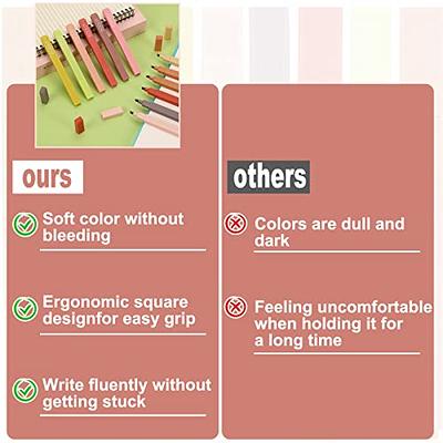  BLIEVE - Pastel Colored Gel Pens With Cool Matte Finish,  Aesthetic and Cute Pens With Smooth Writing For Journaling And Bible Note  Taking No Bleed Through, Drawing Pen, Cute School Supplies