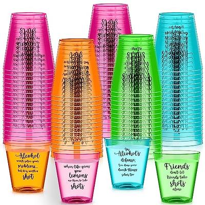 Lilymicky 500 PACK 2 oz Plastic Shot Glasses, 2 ounce Clear Disposable  Plastic Cups, Party Cups for Vodka, Whiskey, Tequila, Mini Plastic  Containers for Sauce, and Sample Tasting - Yahoo Shopping