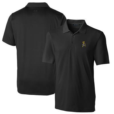 Men's Cutter & Buck Gray Portland State Vikings Big & Tall Forge Pencil  Stripe Stretch Polo