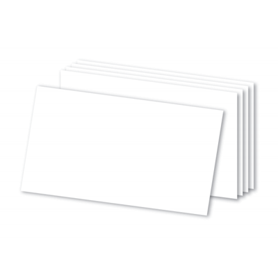 Staples 4 x 6 Index Cards, Blank, White, 500/Pack (TR51011)