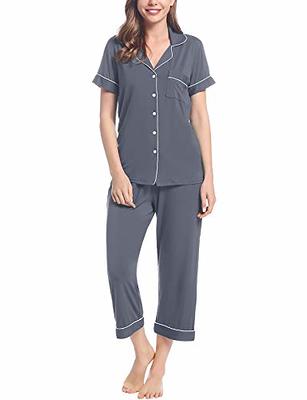 Joyaria Women's Cotton Sweatpant/Yoga/Lounge/Pajama/Sleep Pants with  Pockets Small-XXL