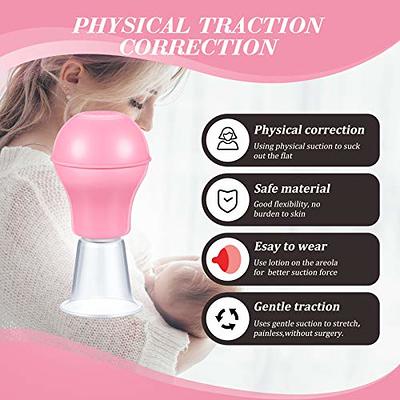 2pcs Breastfeeding Nipple Shield, Double Suction Cup Silicone Nipple Shield  Protector for Nursing Newborn, for Latch Difficulties or Flat or Inverted  Nipples - Yahoo Shopping