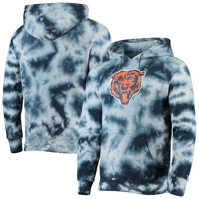 Men's New Era Royal Chicago Cubs Tie-Dye Pullover Hoodie