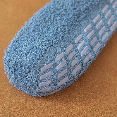 Bestag 5 Pairs Fuzzy Slipper Socks for Women Fluffy Warm Non Slip Cozy Socks  with Grips Winter Girls Soft Socks (Color A) - Yahoo Shopping