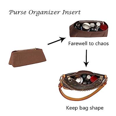  Doxo Purse Organizer Insert, Felt Bag in Bag with