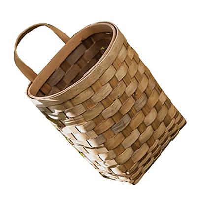 Rattan Fruit Basket Woven Wicker Storage Baskets Container Organizer for  Home