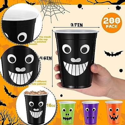 16 OZ Reusable Plastic Cups, 6 Pack Plastic Tumblers with Lids and Straws,  Color Changing Cups for Kids Adults, Cold Party Drinking Cups, Smoothie Cups  