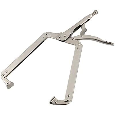 SEHOI 2PCS 18 Inches C-clamp Locking Pliers with Swivel Pads