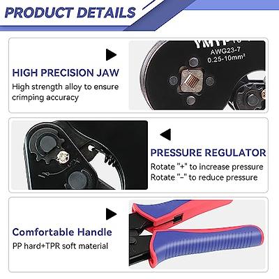 97 53 04, Self-Adjusting Crimping Pliers (Square Crimp)