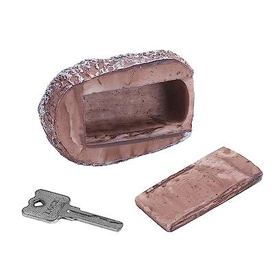 Sofanler Fake Rock Key Hider Decoration, Faux Key Holder For