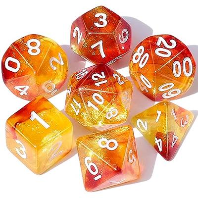 Retro Polyhedral Numbers - Dice Bag – DND