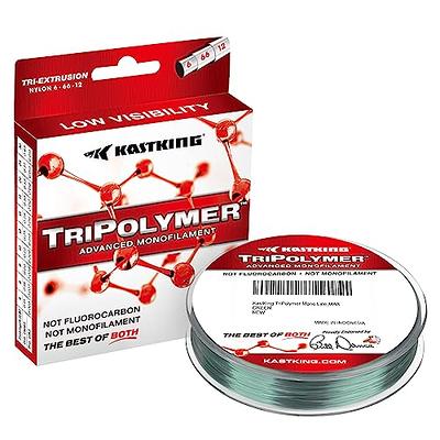 KastKing TriPolymer Advanced Monofilament Fishing Line - Max Green