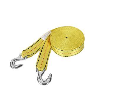 Traveller 30 ft. Tow Strap with Hooks, 3,300 lb. Capacity, Yellow