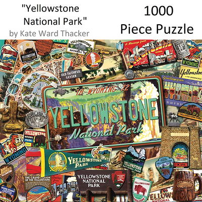 Hart Puzzles 1000-Piece Route 66 by Kate Ward Thacker Interlocking Jigsaw  Puzzle 