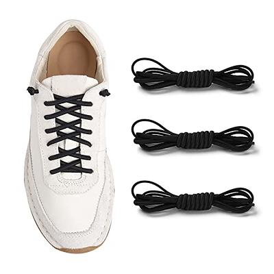 VEILLEONG 2 Pair Elastic No Tie Shoe Laces Tieless Shoelaces for Sneakers  Shoes, One Size Fits All for Kids and Adults