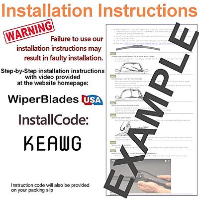 Beam Blade Wipers Set for 2018 Honda Civic Replacement Set