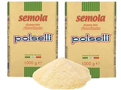 Caputo Antimo Di Grano Duro Rimacinata Semolina Flour - All Natural Dough  for Fresh Pasta, 2.2 lb