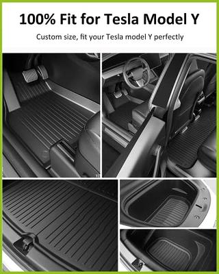 TAPTES All-Weather Floor Mats for Tesla Model Y 2024 2023 2020, 5 Seater  Tesla Model Y Floor Mats
