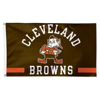 Cleveland Browns Retro Vertical NFL House Flag