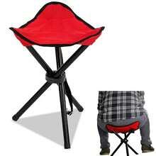 LEADALLWAY Foldable camping chair with cooler bag, compact fishing stool. :  : Sports & Outdoors