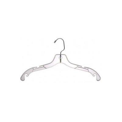 TIMMY Plastic Hangers 50pack No Shoulder Bump Suit Hangers - Chrome Hooks,Non