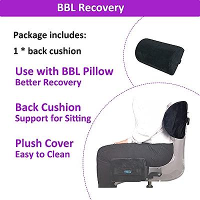 AOSSA BBL Pillow Back Support Brazilian Pillow After Surgery Butt Pillows  for Woman Post Recovery Butt Lift Sitting Driving Chair Seat Cushion(Back  Support Only) (Black) - Yahoo Shopping