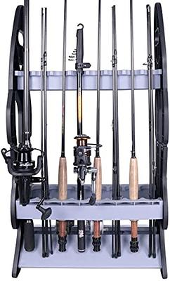 Croch 16 Fishing Rod Holder Storage Rack, Fishing Pole Stand Garage  Organizer Holds Any Type of Rod or Hiking Sticks Keep It Steady - Yahoo  Shopping