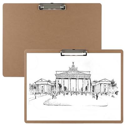 11x17 Clipboard Landscape Extra Large Clipboard Low Profile Clip 11 x 17  Clipbo