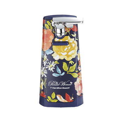 Pioneer Woman Extra-Tall Electric Can Opener, Fiona Floral, 76701