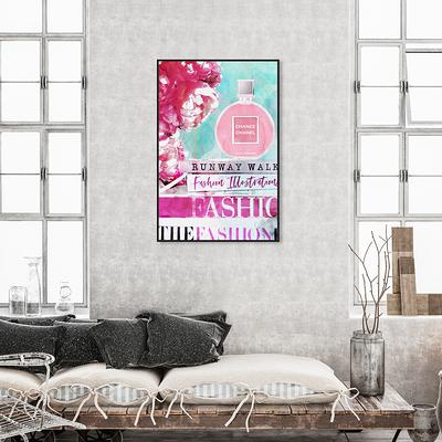 12 X 12 Treasured Handbag Fashion And Glam Unframed Canvas Wall